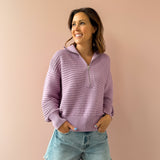 Tara Half Zip Sweater