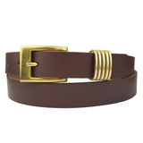 Mia Leather Belt-Brown