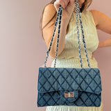 Tinky Quilted Denim Crossbody