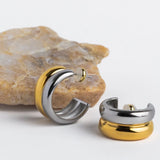 Twin-Tone Earrings