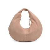 Farrah Suede Purse-Natural