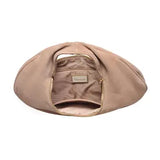 Farrah Suede Purse-Natural