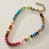 Mixed Beaded Necklace-Multi