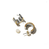 Two-Tone Watch Hoops