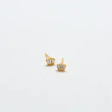 Trio Baguette Earrings