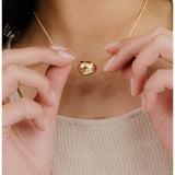 Crystal Pebble Necklace