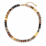 Refined Natural Stone Bead Necklace