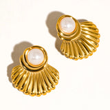 Lennox Shell Earrings