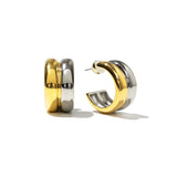 Twin-Tone Earrings