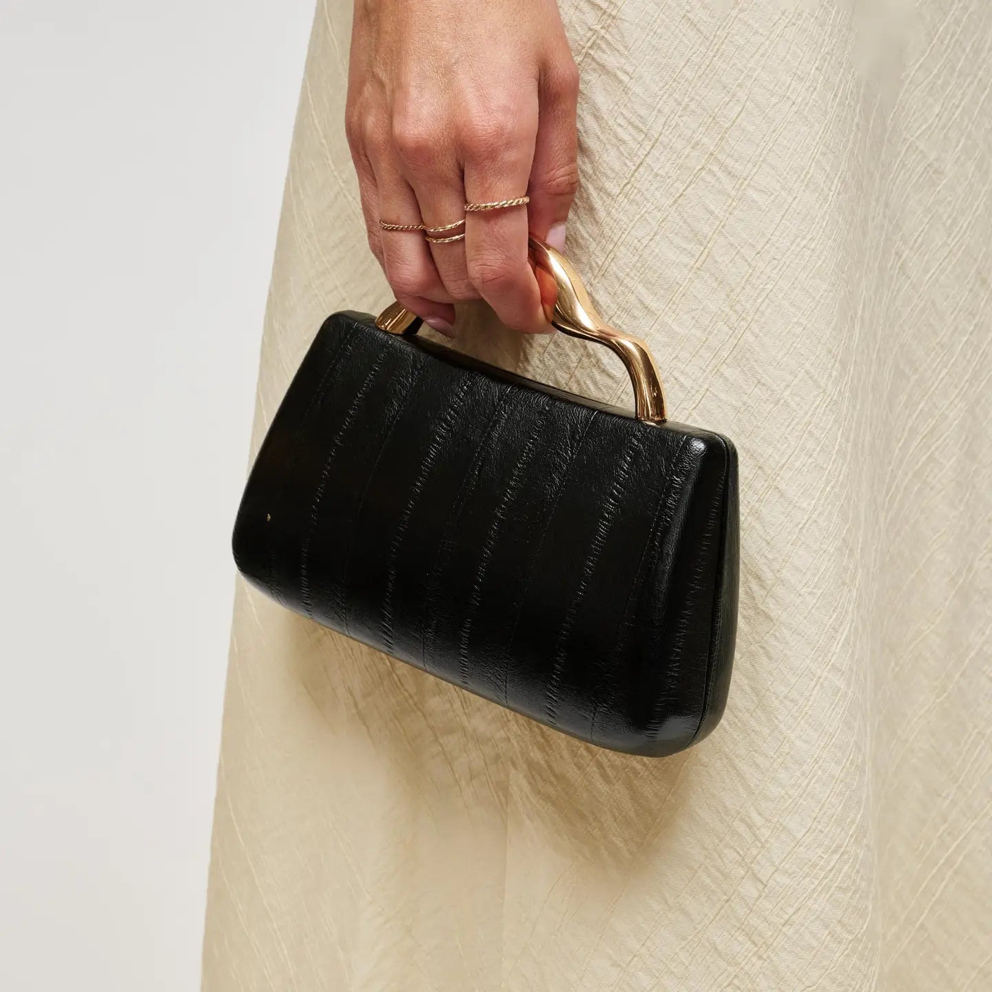 Nichelle Black Clutch