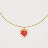 Red Heart Necklace