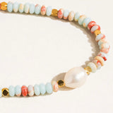 Swank Beaded Pearl Necklace