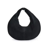 Farrah Suede Purse- Black