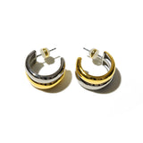 Twin-Tone Earrings