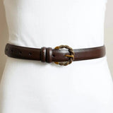 Two Tone Belt Brown