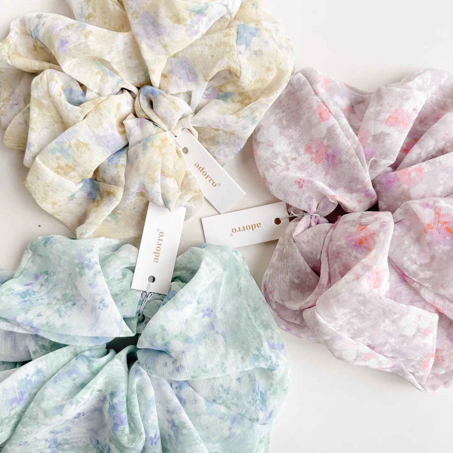 Floral Mega Scrunchie