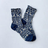 Christmas Glitter Socks - Navy