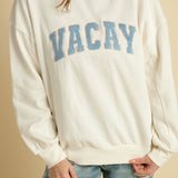 Oversized Vacay Sweatshirt