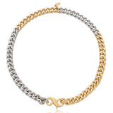 Mixed Metal Link Necklace