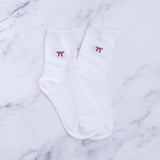 Women's Bow Accent Socks