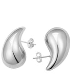 Elia Raindrop Earrings Silver