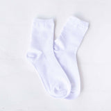 Lightweight Solid Socks