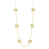 Clover Necklace Gold