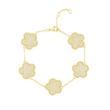Clover Pave Bracelet