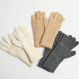 Chunky Rib Fingerhole Gloves