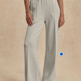 The Grey Marl Wide Leg Pant