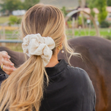 Magnolia Jumbo Scrunchie