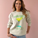 Margarita Social Club Tan Sweatshirt