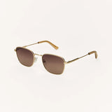 Highway Sunglasses Gold-Brown