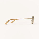 Highway Sunglasses Gold-Brown