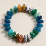 Ombre Bead Bracelet-Blue