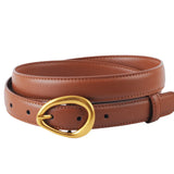 Sculpted Halo Belt Brown