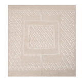 Pointelle Square Triangle Scarf