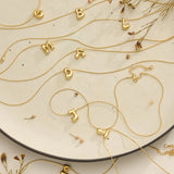Bubble Initial Necklace