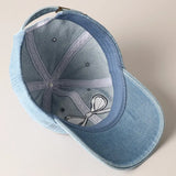 Bow Hat Light Blue
