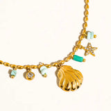 Sumner Shell & Star Necklace