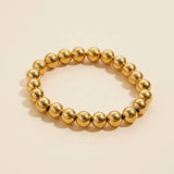Beaded Gold Dip Bracelet