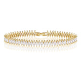 Maisley Tennis Bracelet - Gold