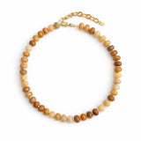 Refined Stone Bead Necklace