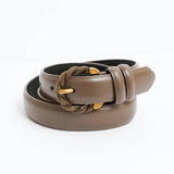 Two Tone Belt Taupe