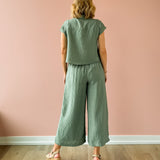 Seafoam Wide Leg Pant