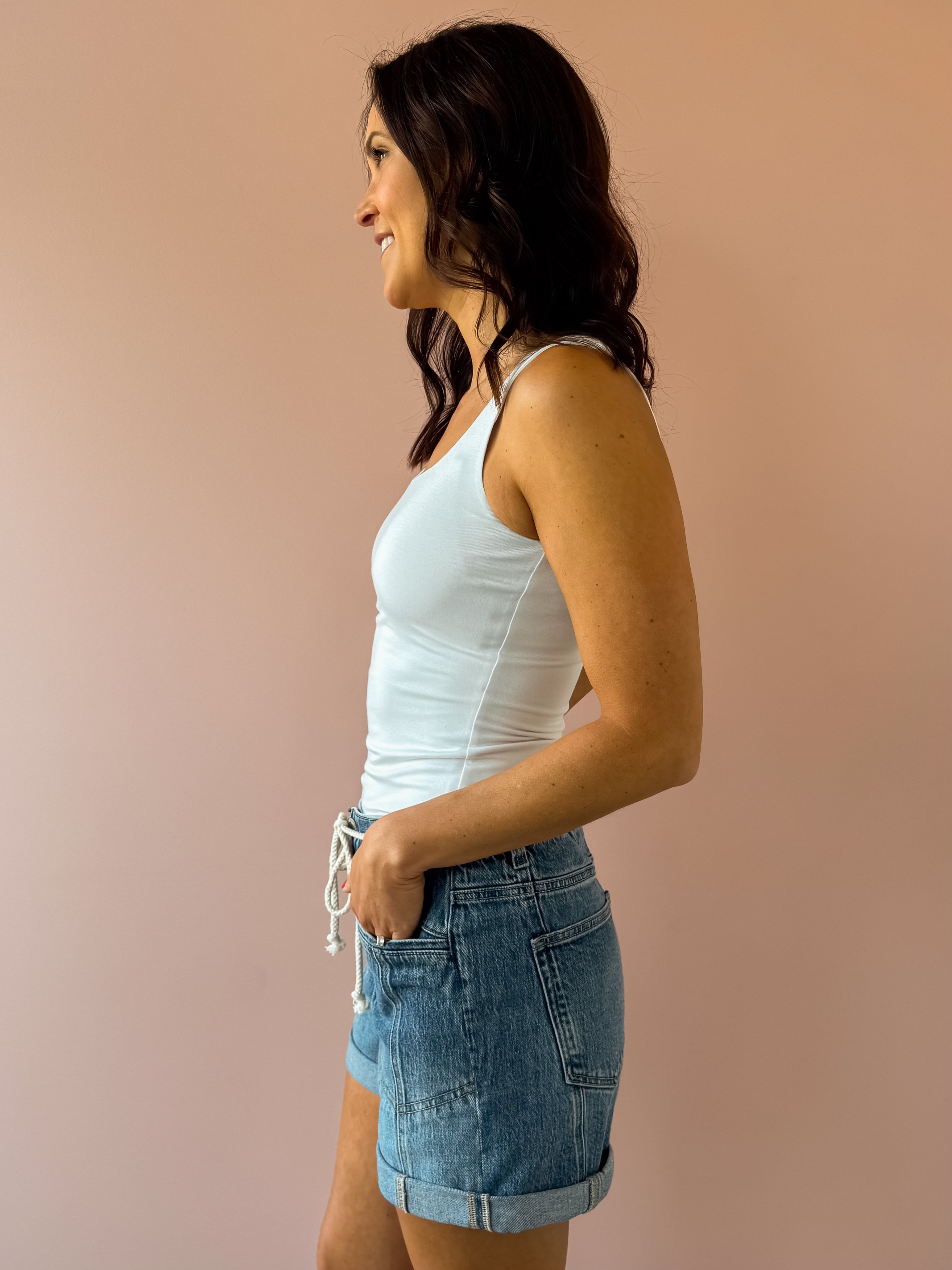 Belize Tank White