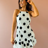Brianna Dot Mini Dress