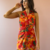 Hatrina Halter Midi Dress