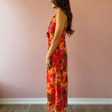 Hatrina Halter Midi Dress