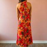 Hatrina Halter Midi Dress